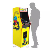 Pac-Man Deluxe Arcade Machine Gaming Cabinet with 14 Classic Games